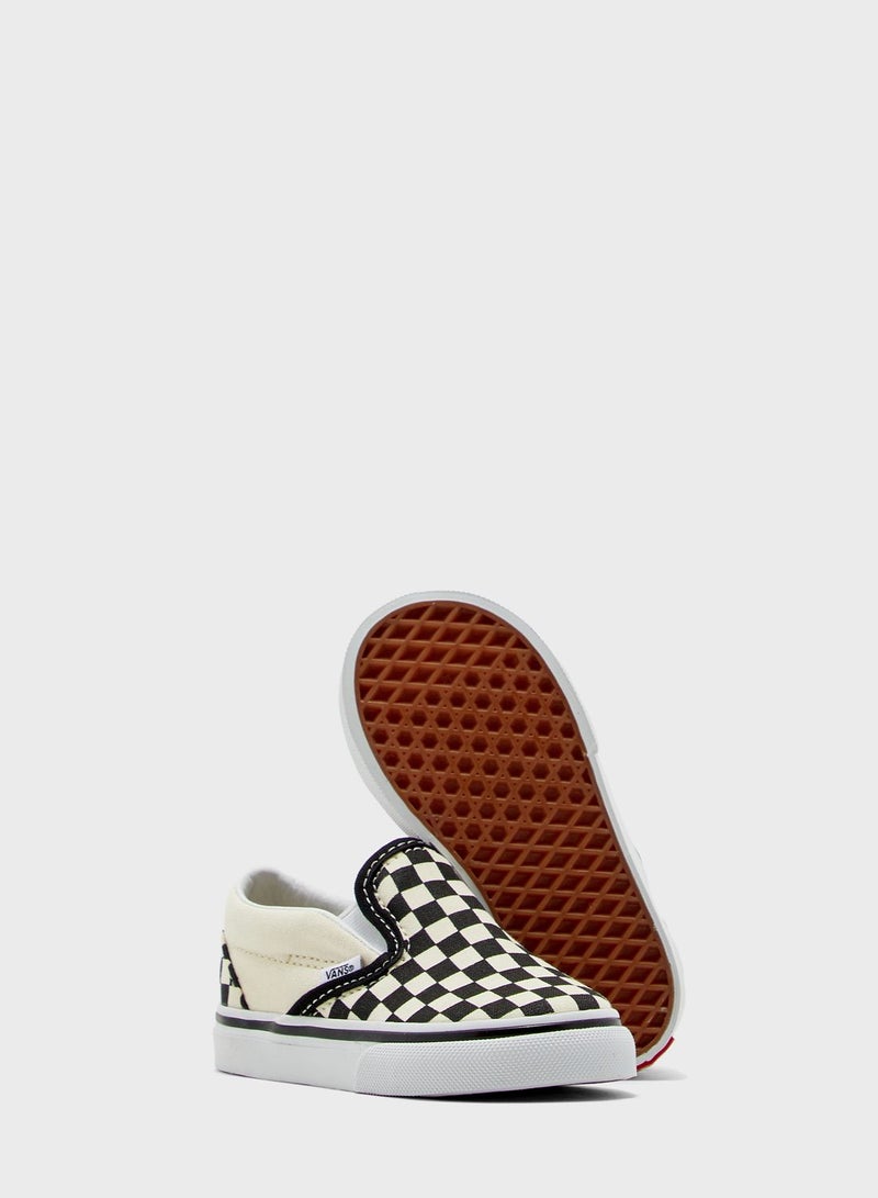 Infant Checkerboard Classic Slip-Ons