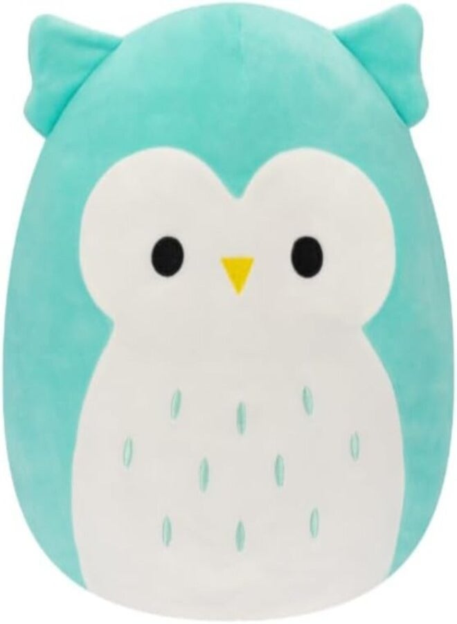 Winston The Teal Owl Plush - 12 Inches