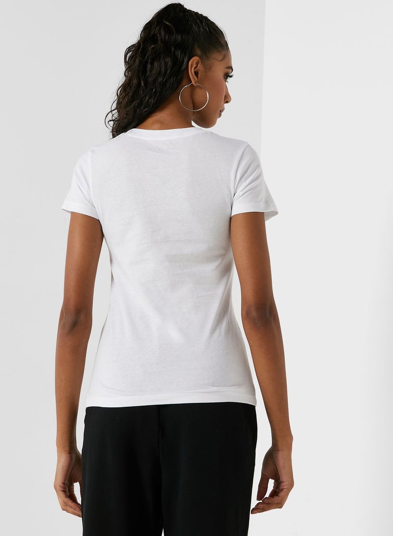 Round Neck Logo T-shirt 2 Pack