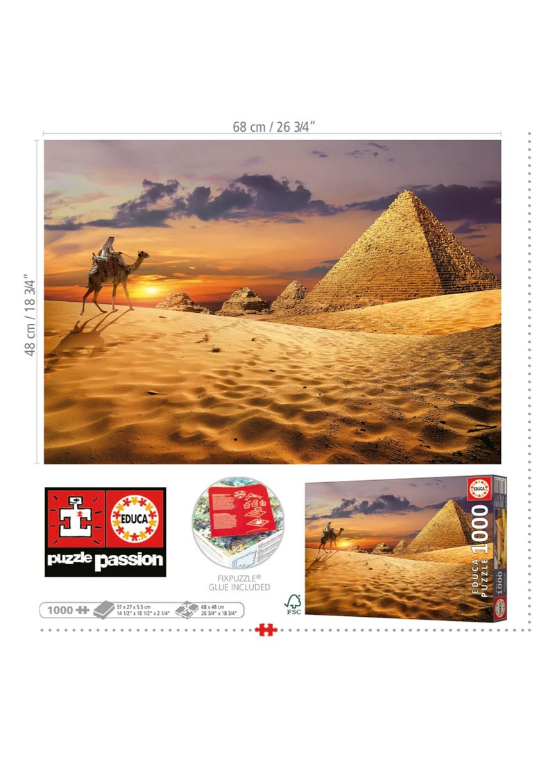 Educa 1000 Pcs Camel In The Desert