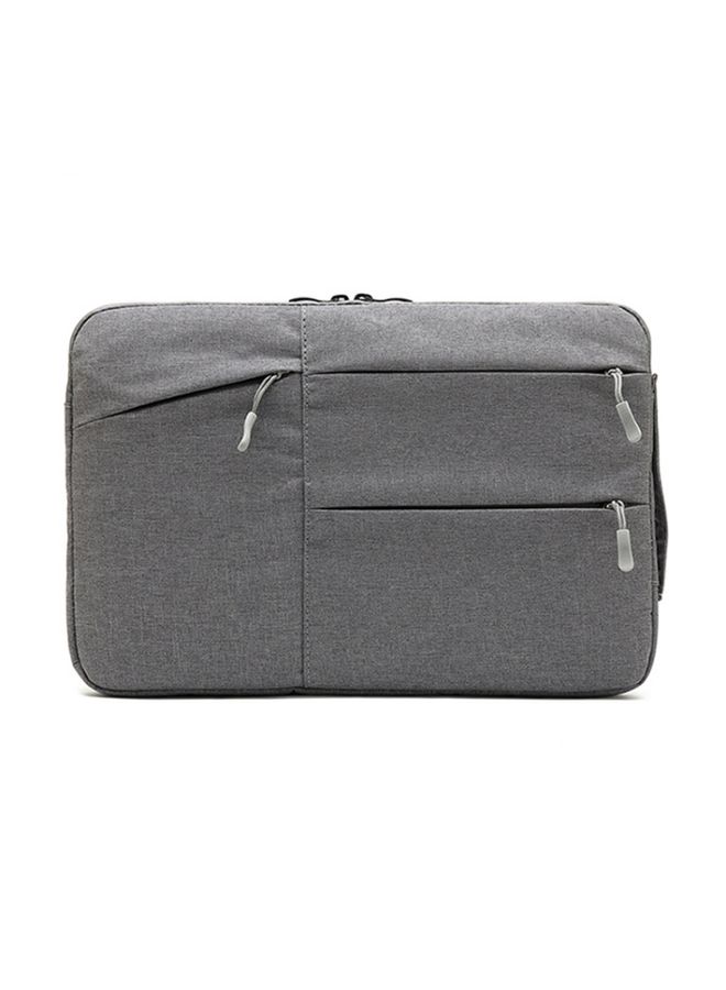 Zipper Type Polyester Business Laptop Liner Bag, Size: 13.3 Inch(Light Grey)