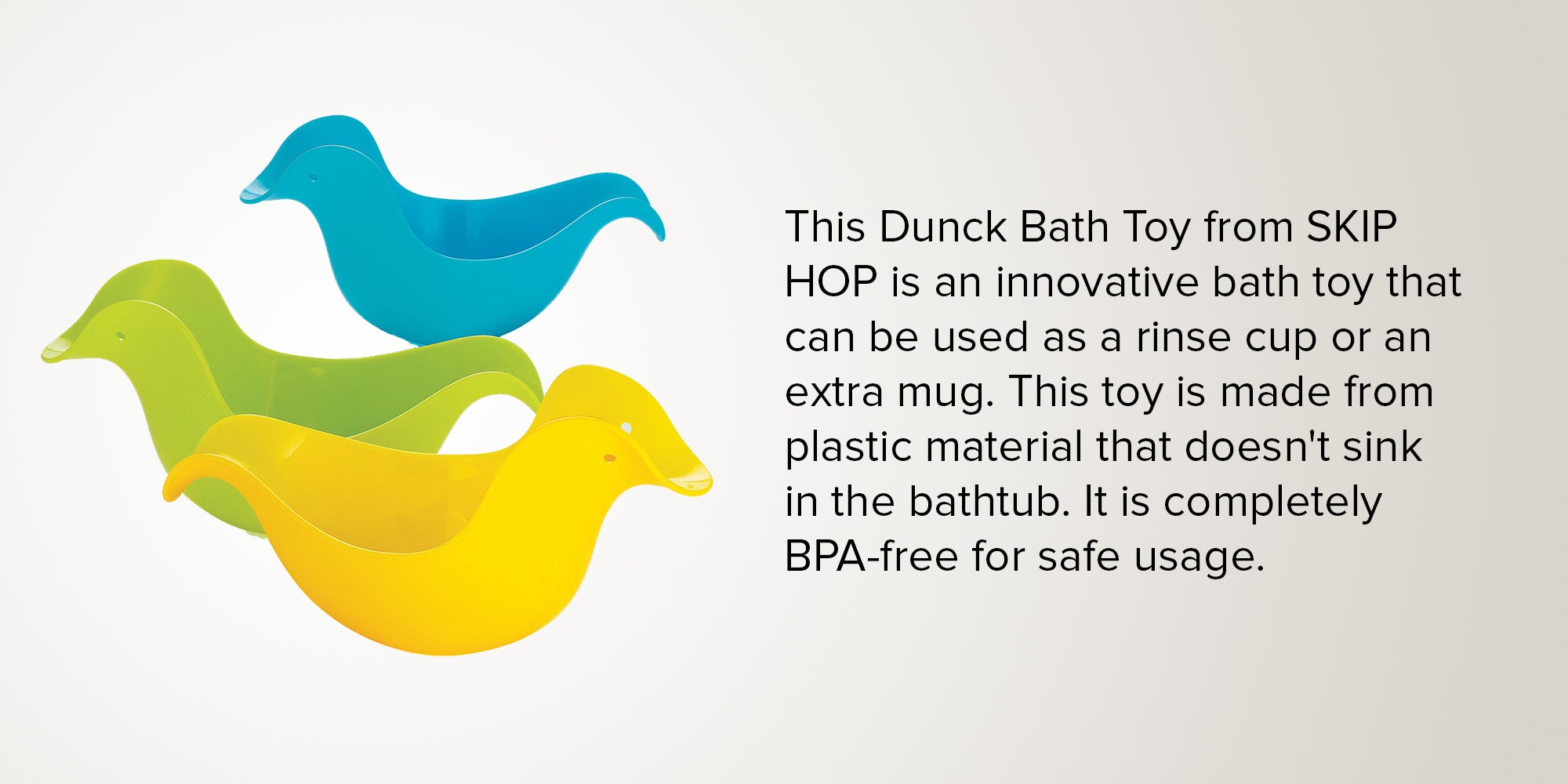 Duck Bath Toy 7.75x3.5x3.5inch