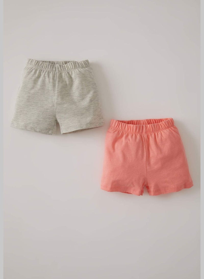 Basic Cotton Shorts (2 Pack)