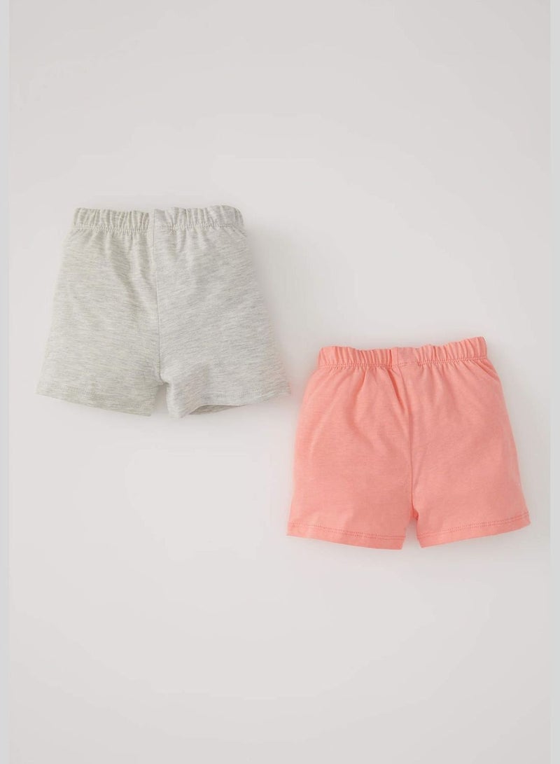 Basic Cotton Shorts (2 Pack)