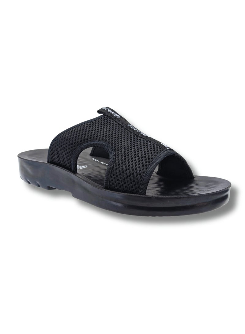 Aerosoft Men's Slippers A5103 Black