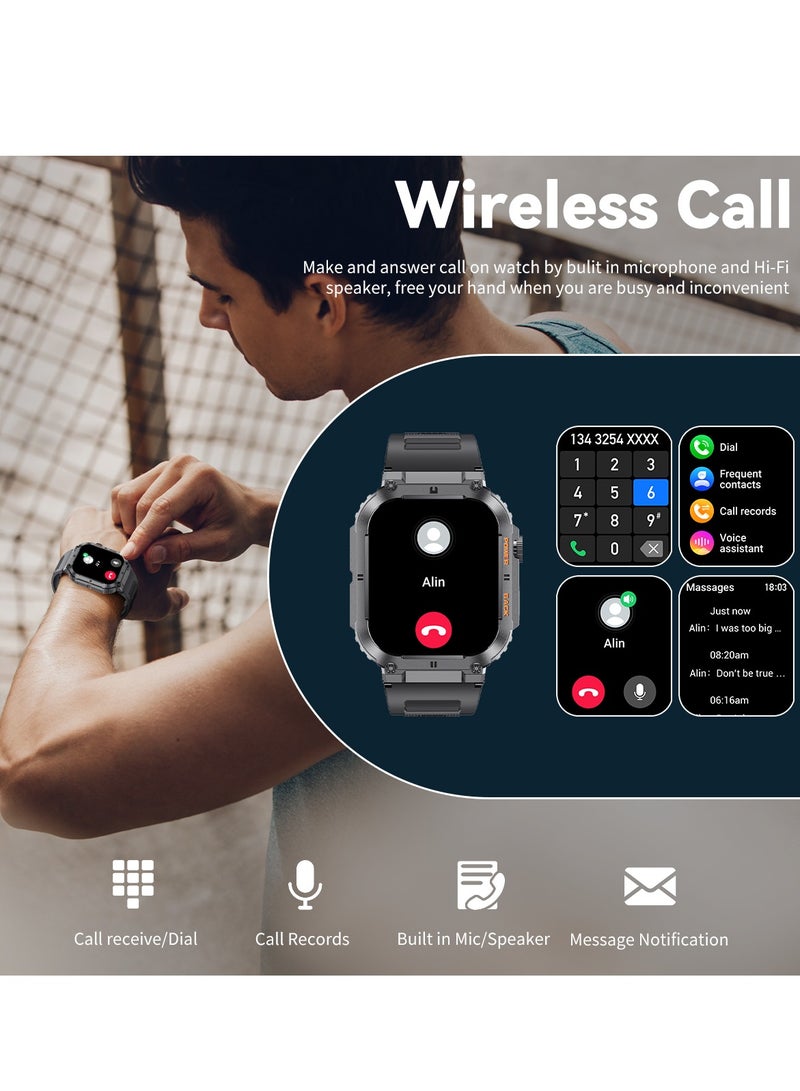 Smart Watch for Men Bluetooth Calling 1.95