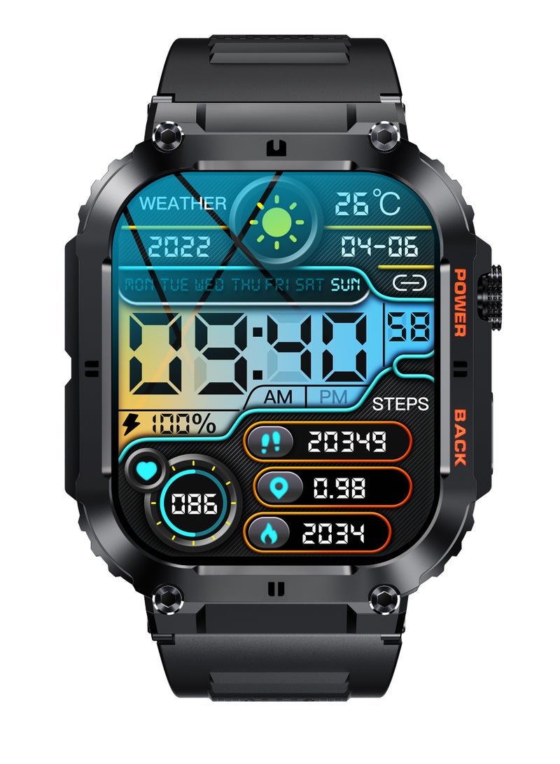 Smart Watch for Men Bluetooth Calling 1.95