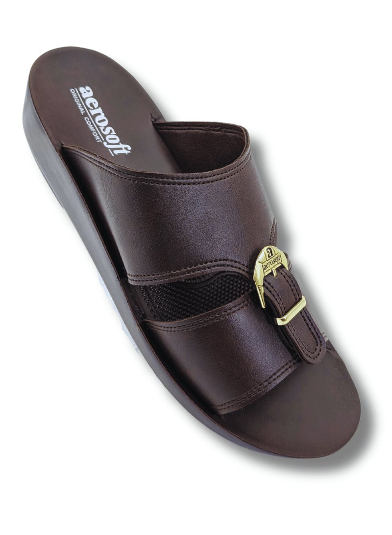 Aerosoft Men's Slippers G8320 Brown