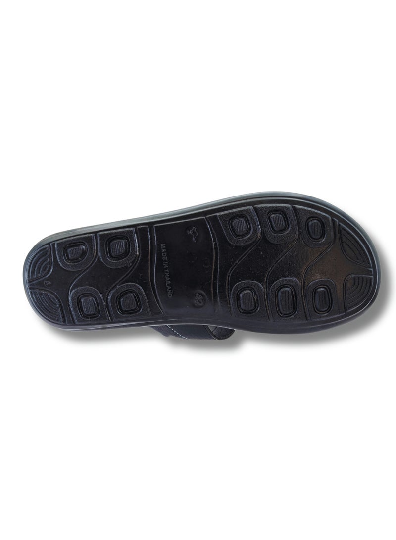 Aerosoft Men's Slippers P3305 Black