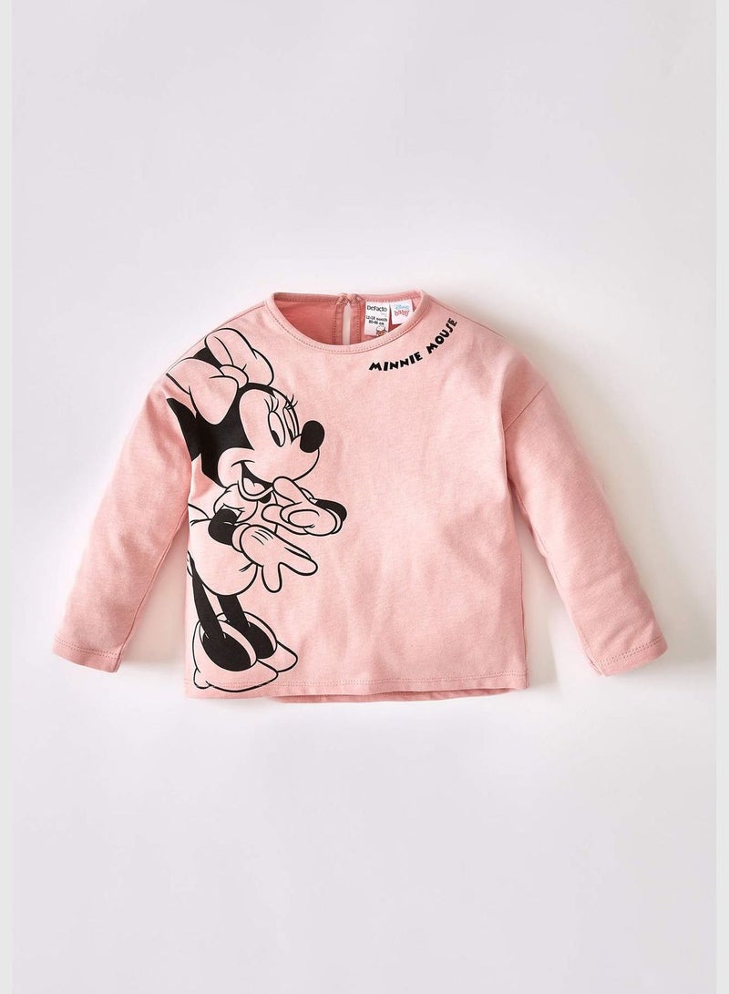 Minnie Mouse Licenced Long Sleeve T-Shirt