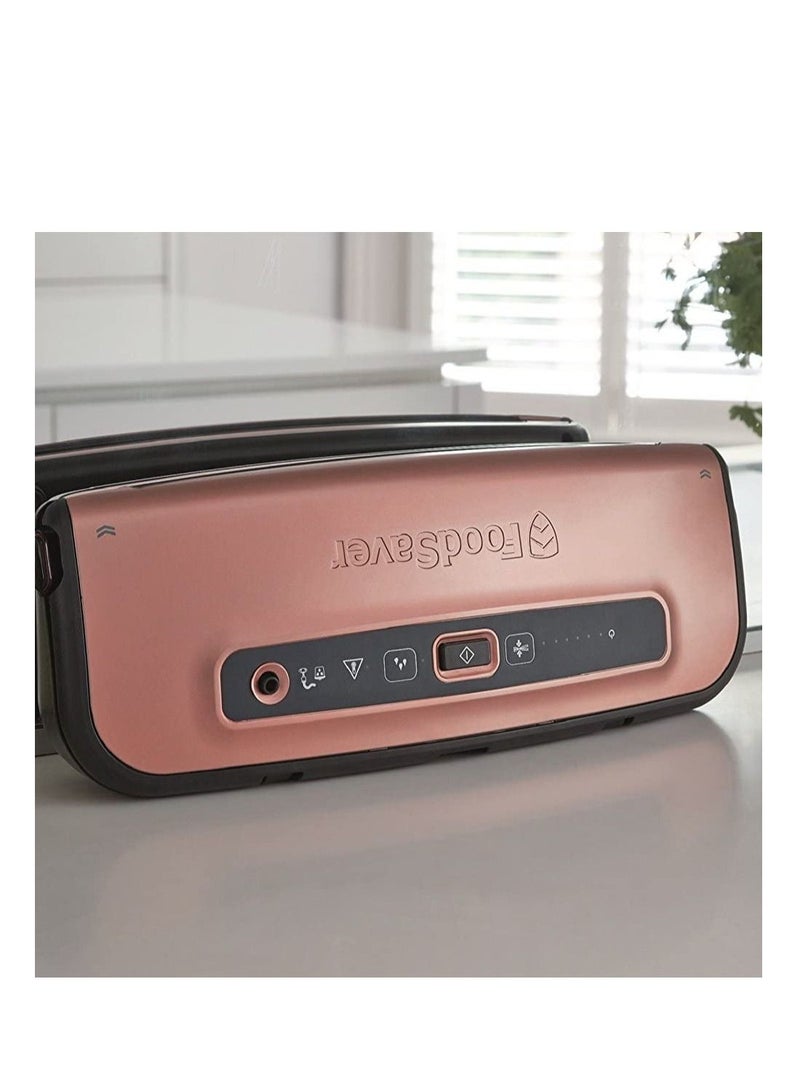 Food Vacuum Sealing Machine System With 10x0.9L Sealing Bag, 10x3.7L Sealing Bags and 2x Rolls of custom sized bag