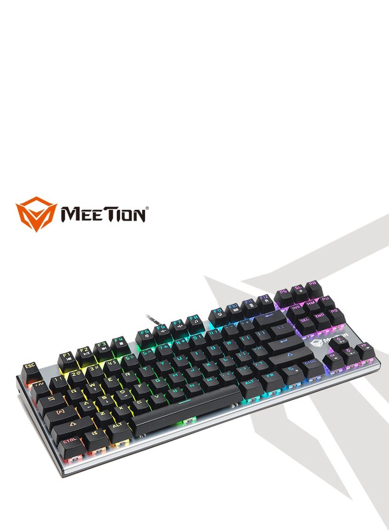 Meetion MK04 RGB Backlit Multimedia Blue Switch Mechanical Gaming Keyboard