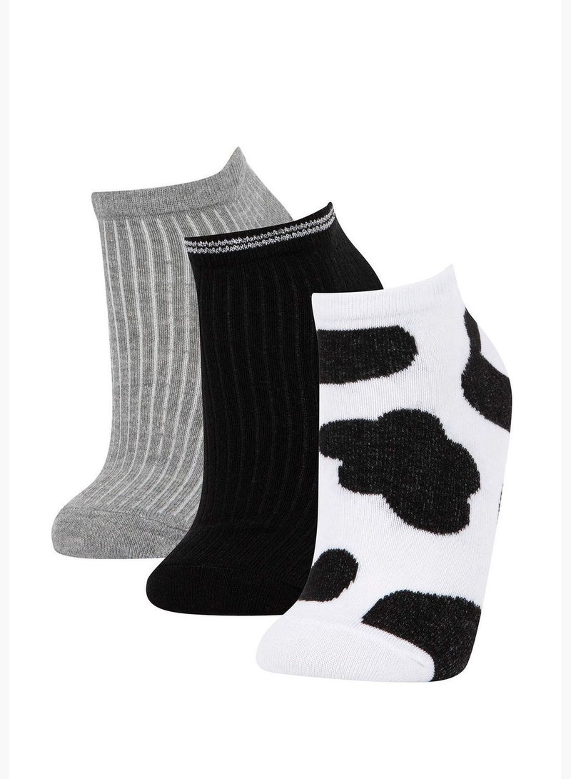 3 Pack Woman Low Cut Socks