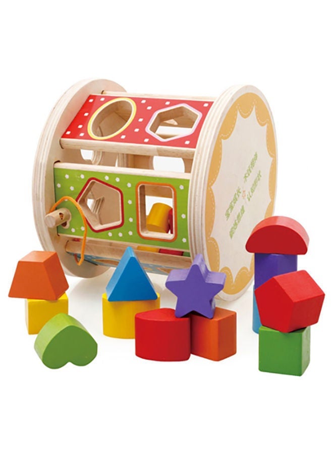 Intelligence Educational Game Perfect Shapes Sorter Multicolored Durable ‎18.5x18.5x18.8cm