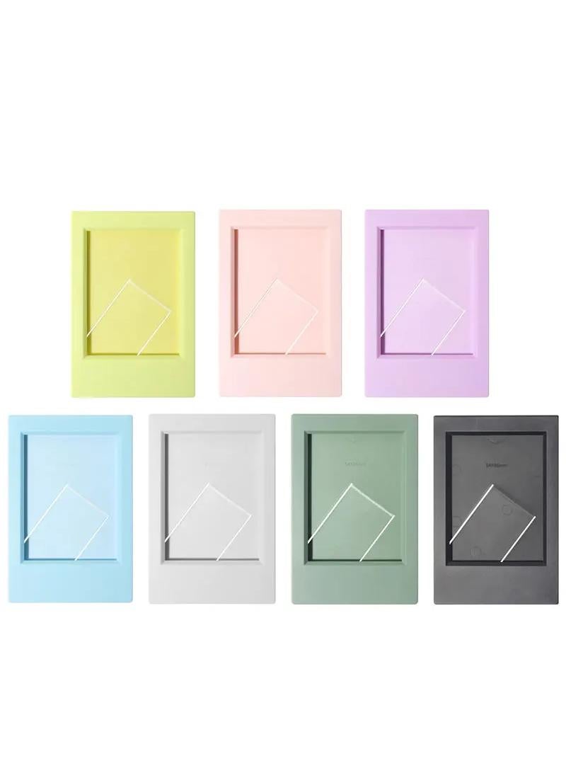 7pcs Mini Photo Picture Frames for Desktop and Tabletop, 3 inches Instant Fujifilm Film