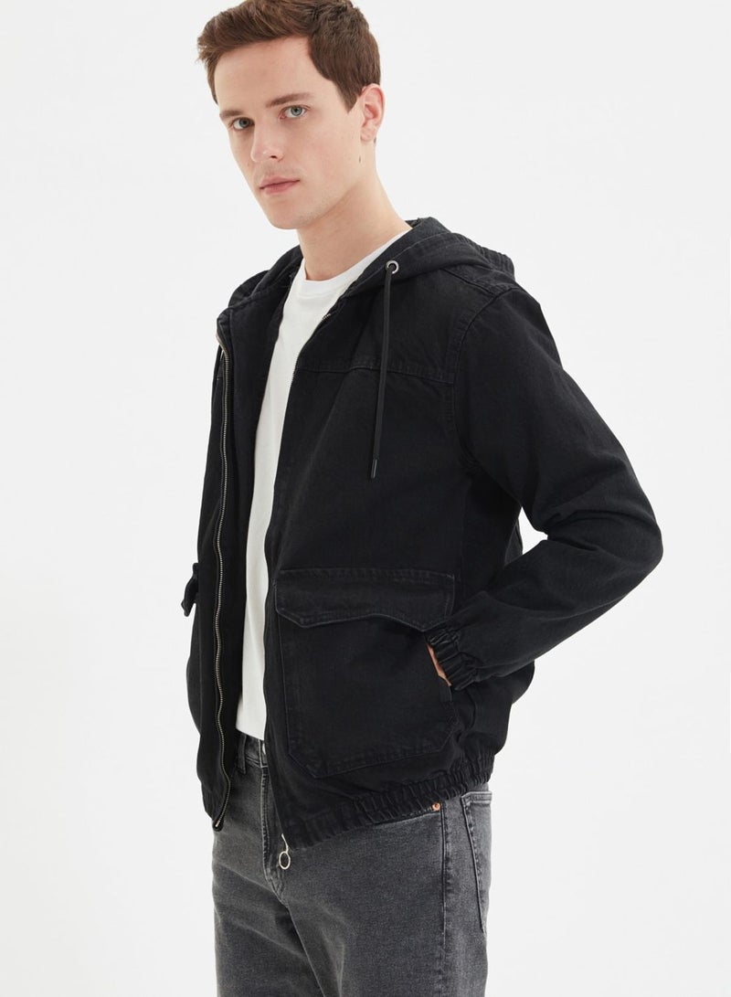 Rinse Hooded Denim Jacket