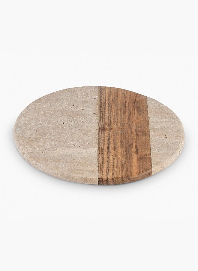 Marble Platter-Wood