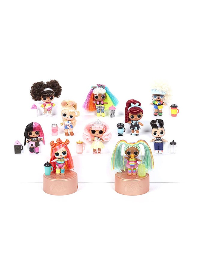 Hairgoals Makeover Doll With Accessories Set 15 Surprises, Multicolour 17x8x8cm