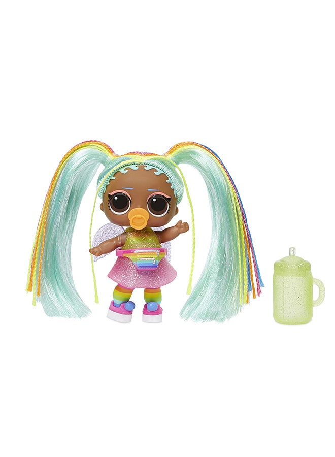 Hairgoals Makeover Doll With Accessories Set 15 Surprises, Multicolour 17x8x8cm