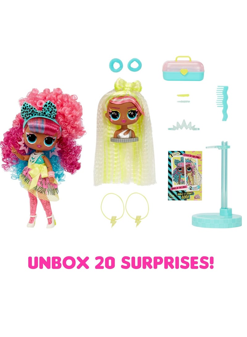 LOL Surprise Tweens Swap Fashion Doll - Curls to Crimps Cora