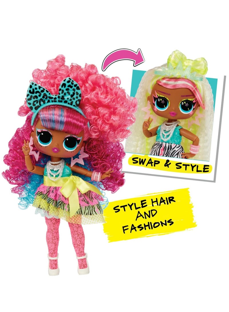 LOL Surprise Tweens Swap Fashion Doll - Curls to Crimps Cora