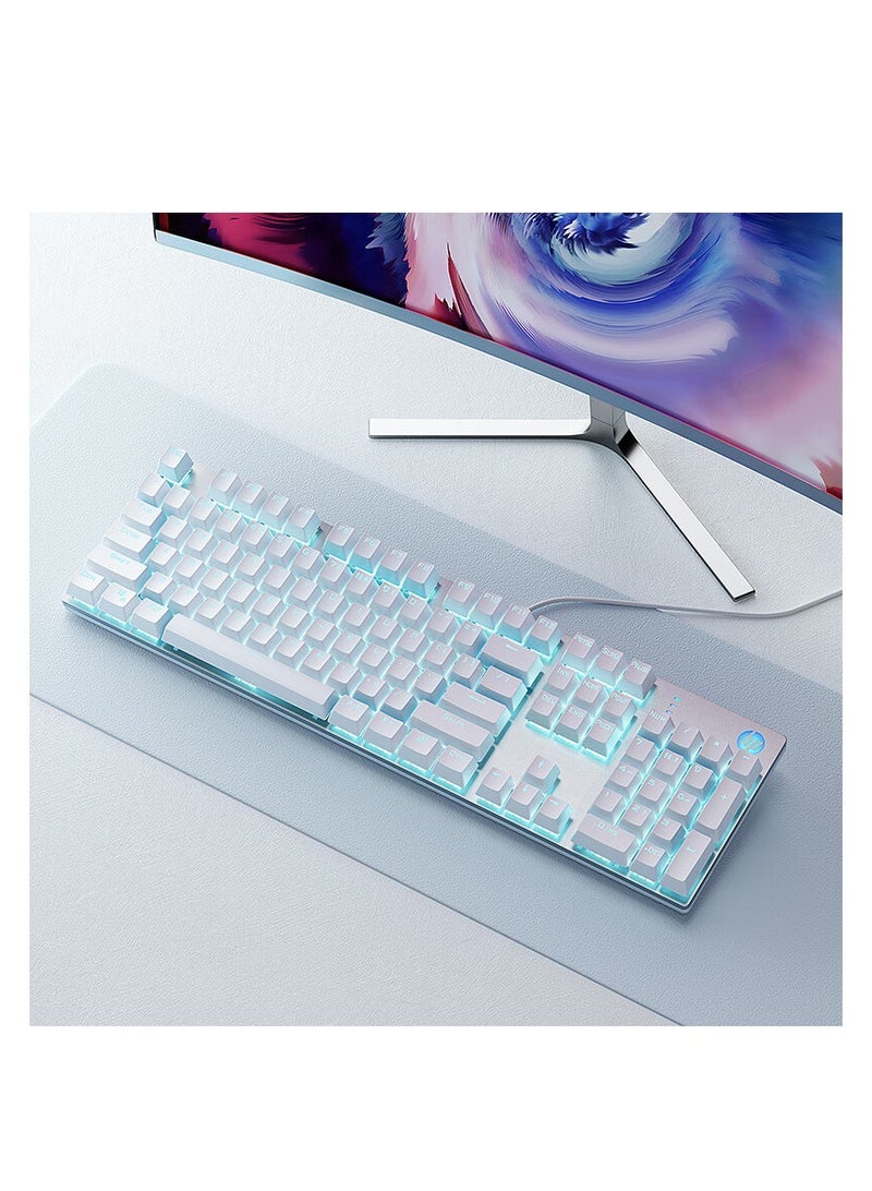 HP GK400F Mechanical Gaming Keyboard White