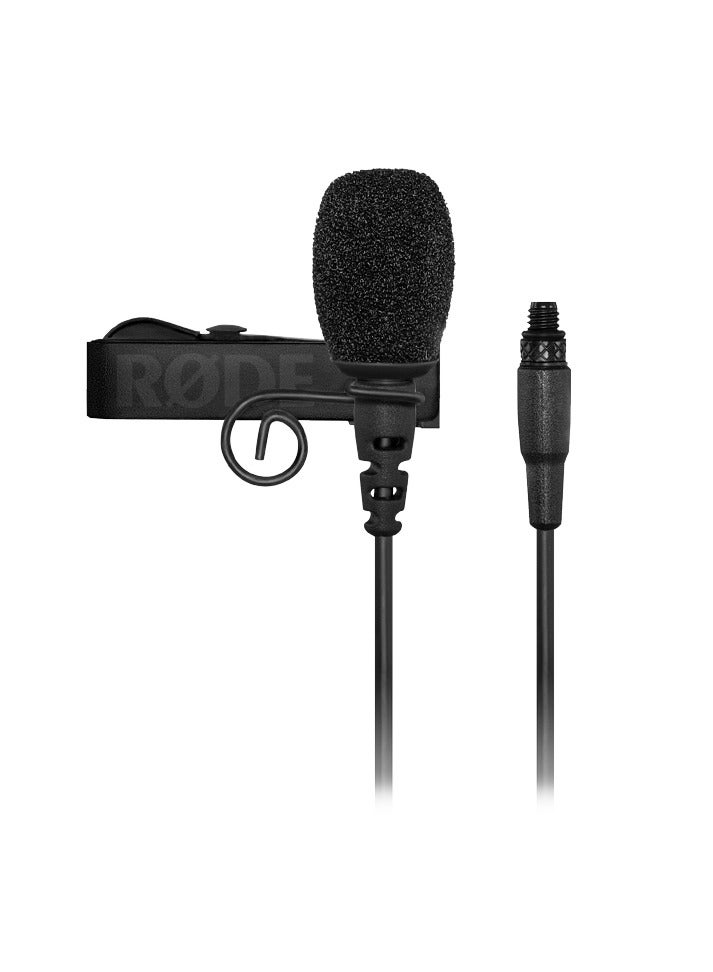 Broadcast Microphone Lavalier Black