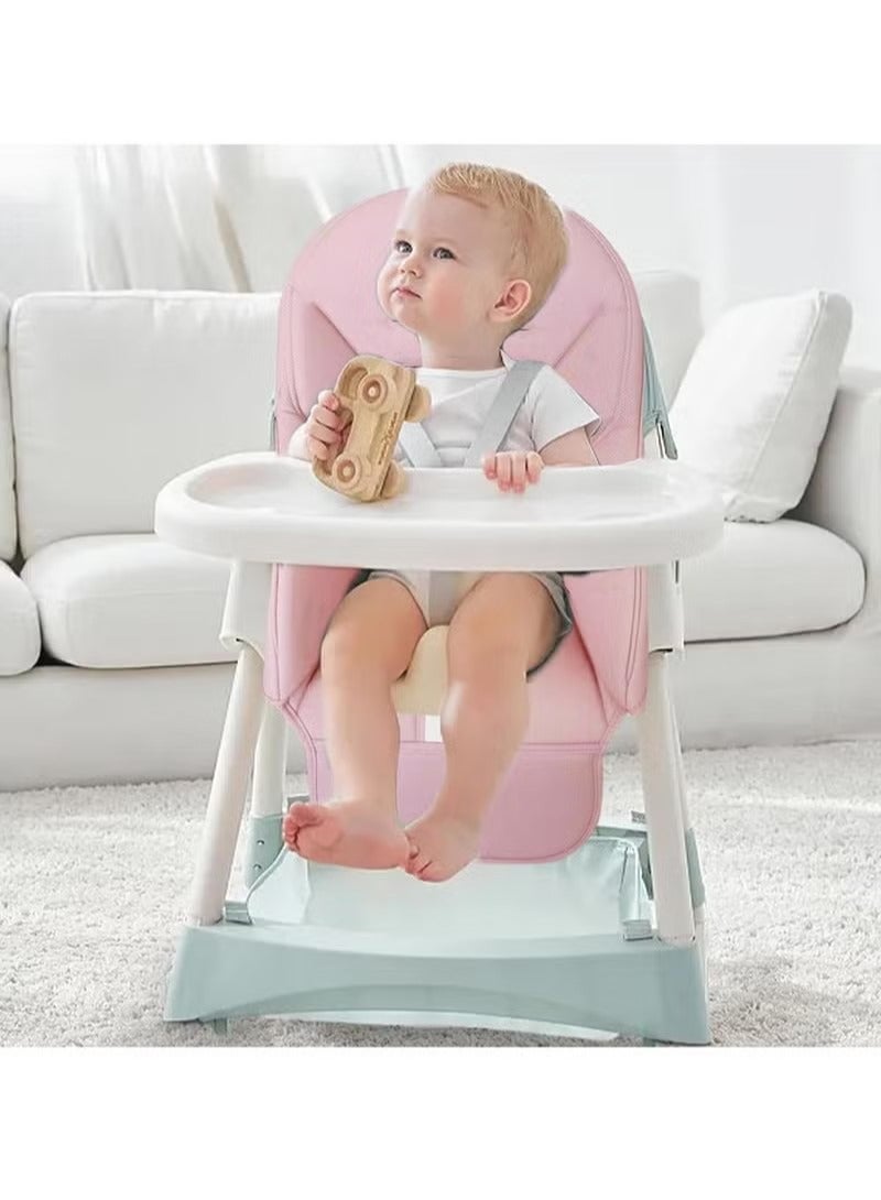 Baby leather PU dining chair seat baby table seat cushion