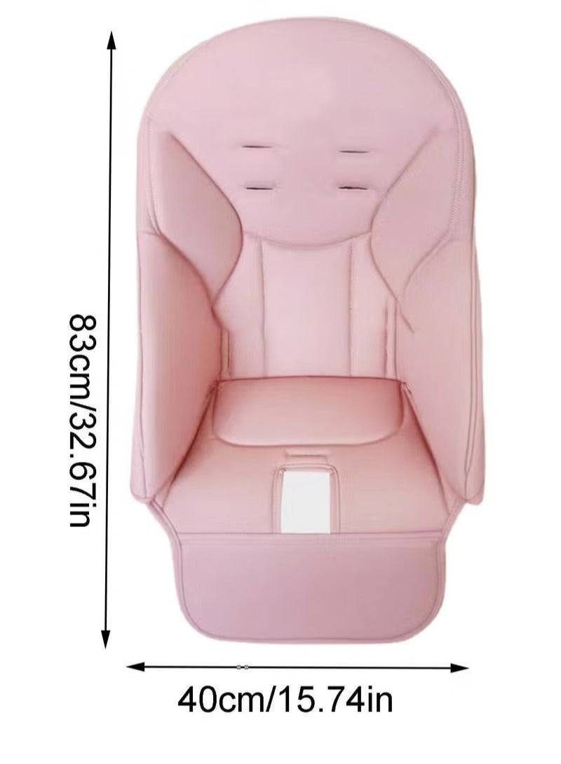 Baby leather PU dining chair seat baby table seat cushion