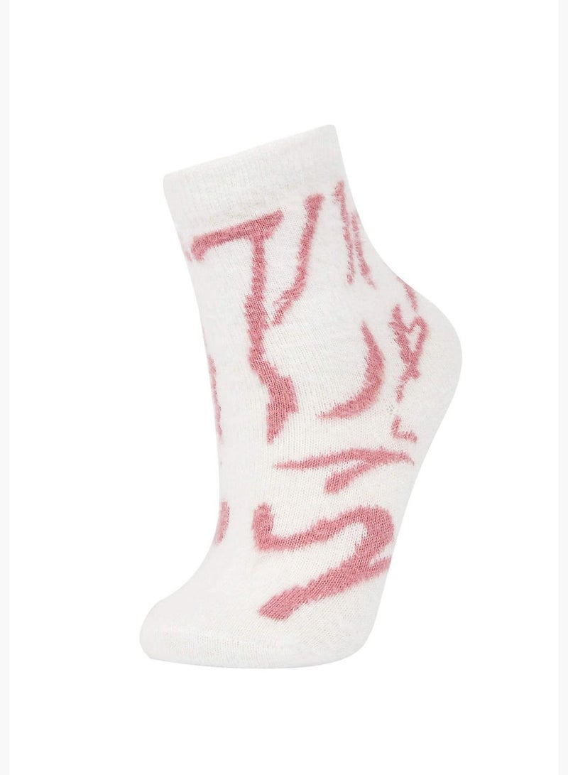 2 Pack Printed Long Socks