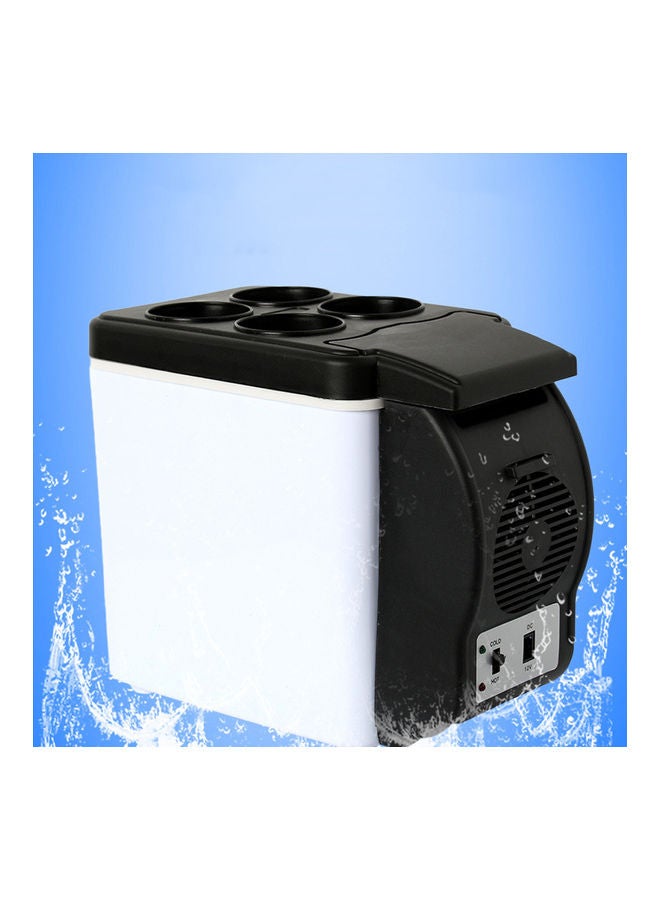 6L Mini 12V Car Refrigerator Heat Fridge Warming and Cooling Vehicle Cooler Warmer Truck 40 x 21 x 29.5cm