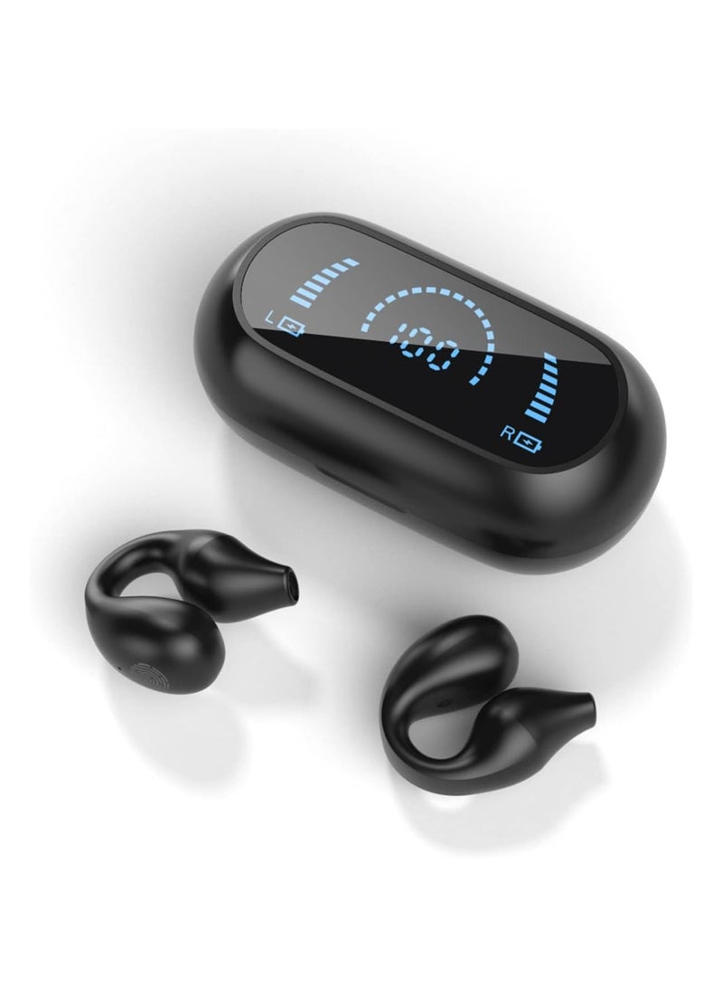 Swiss Military Delta 4 Truly Wireless Bluetooth In-Ear Earbuds With Charging Case - Black