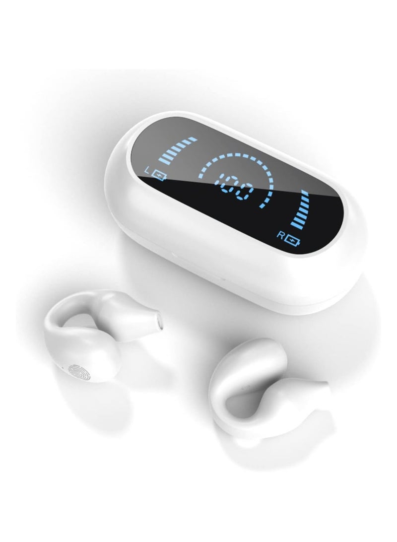Swiss Military Delta 4 Truly Wireless Bluetooth In-Ear Earbuds With Charging Case - White