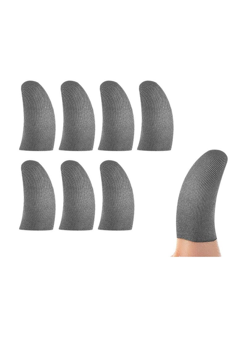 Finger Sleeves for Gaming 8Pcs Highly Sensitive Anti-Sweat Breathable Covers