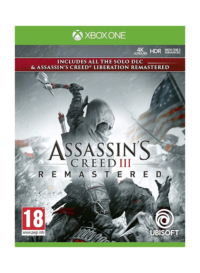 Assassin's creed III Remastered - Xbox One