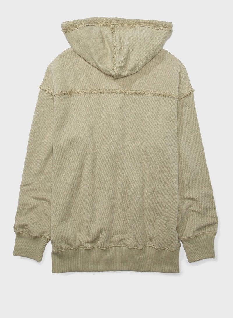 Zip Through Hoodie