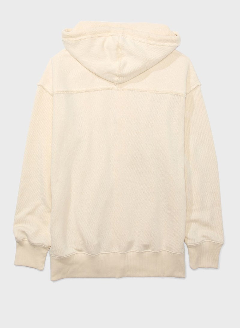 Zip Through Hoodie