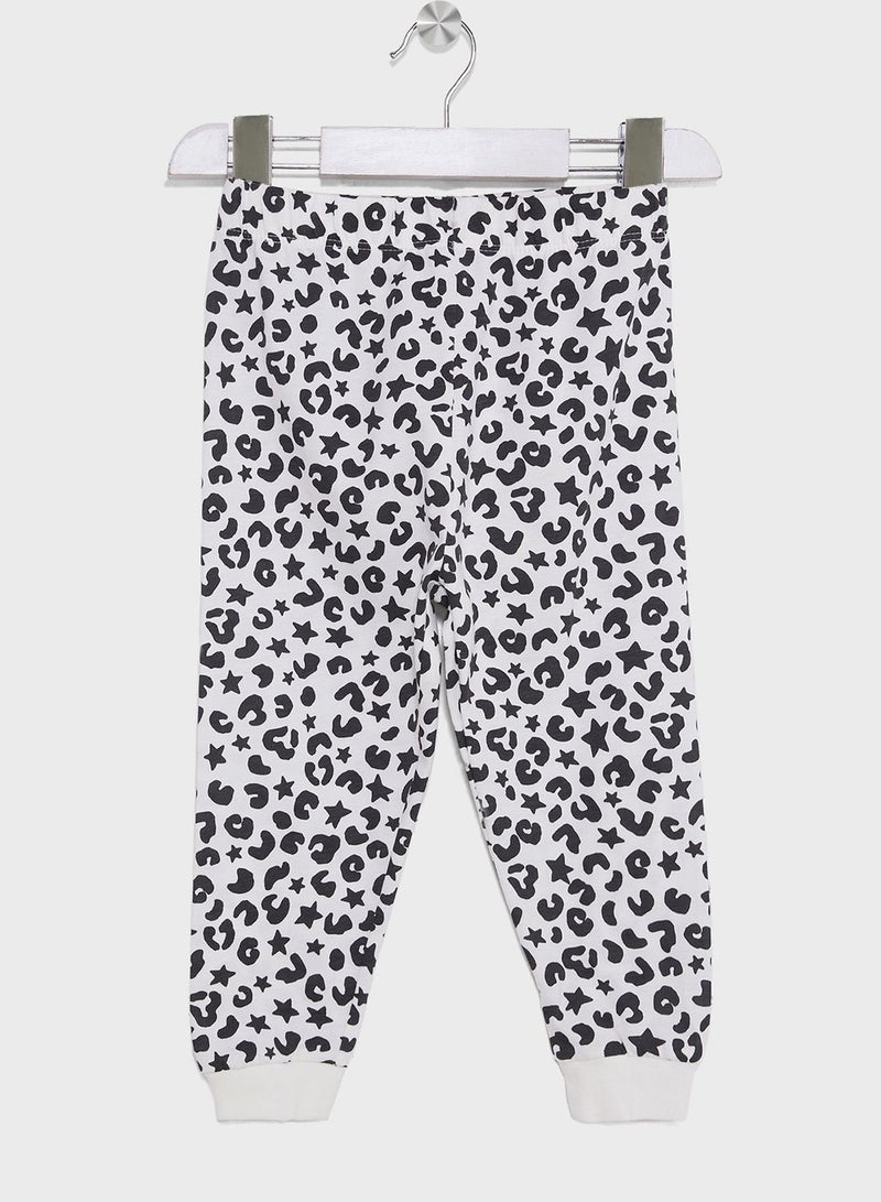 Infant 2 Pack Printed Pyjama Set