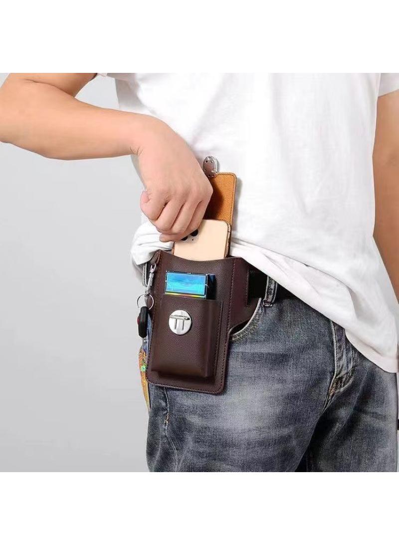 Men's Convenient And Lightweight Waist Hanging Mobile Phone Bag