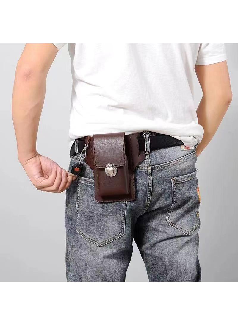 Men's Convenient And Lightweight Waist Hanging Mobile Phone Bag
