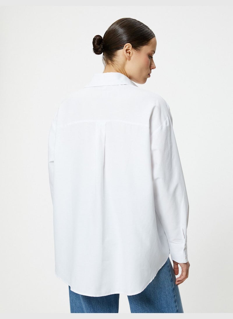 Long Sleeve Oversized Shirt