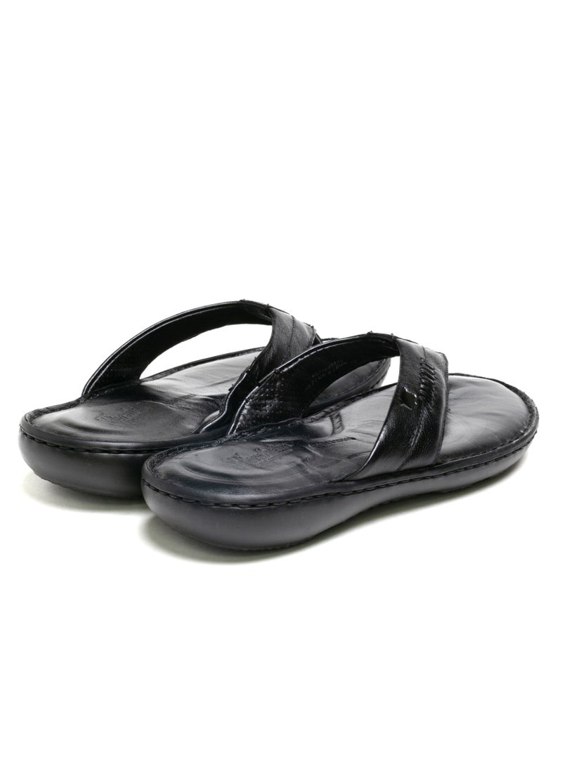 Florsheim Open Black Slipper