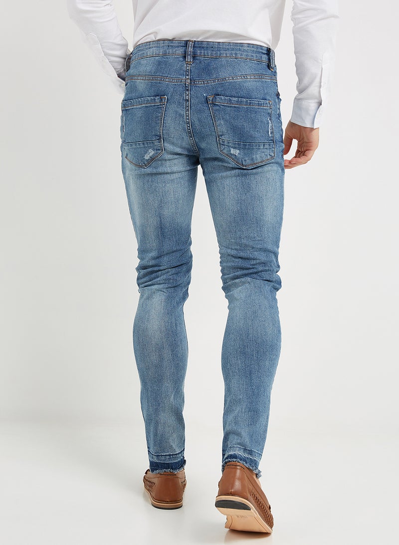 Skinny Fit Jeans Light Blue