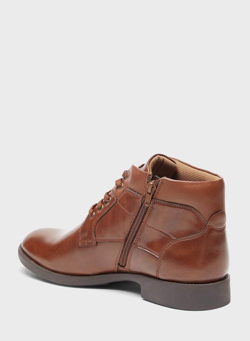 Formal Lace Up Boot