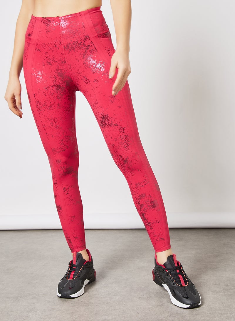 ellaVATE Eversculpt Training Leggings Red