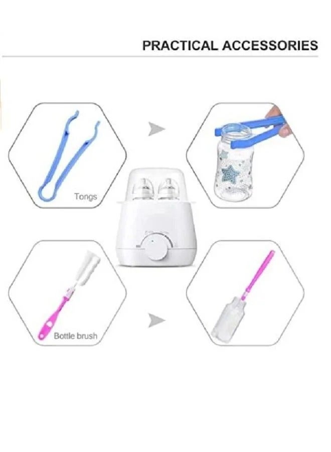 Electric BPA Free Warmer Baby Feeding Double Multifunctional Baby Food Heater Steam Sterilizer