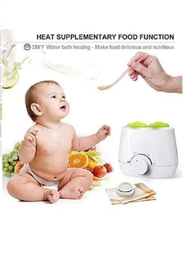 Electric BPA Free Warmer Baby Feeding Double Multifunctional Baby Food Heater Steam Sterilizer