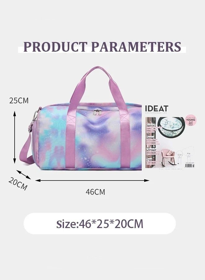 New Trend Travel Duffel Bag Sports Gym Tote Bag Shoulder Crossbody Overnight Bag for Women Men Weekender Labor Delivery Bag