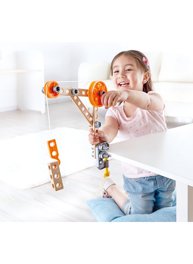 E3030 Junior Inventor Kids Physics Mechanical Crane Kit 36 6+ Years