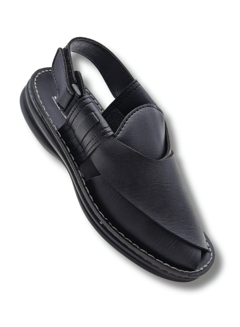 Aerosoft Men's Slippers P0808 Black